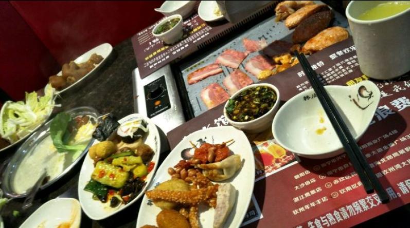 韩尚自助烤肉加盟