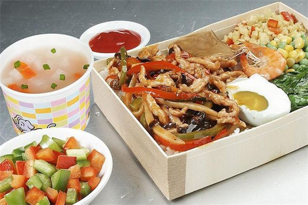 蓝白快餐加盟
