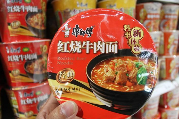 康师傅牛肉面